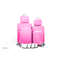 Luxury ABS Lightweight Design 10 Piece Luggage Set-Strip