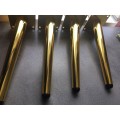 Slanted Gold Legs for Ottoman or Coffee Table