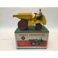 Vintage Dinky Toys Muir Hill Dumper Truck Model 562-with Original box