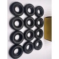 Dinky Toys #13978 - 12 LARGE Tyres In Original Box