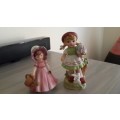 Two cute porcelain figurines