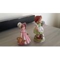 Two cute porcelain figurines