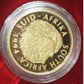1994 SOUTH AFRICAN PROTEA LION 1/10 OZ PROOF