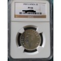 1950 2 Shillings - NGC PF66