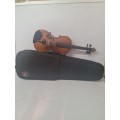 Violin  1/2 Size Marked Dy New York, USA