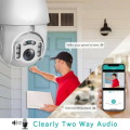 Outdoor /Indoor Dome IP Camera Smart Wireless Home Security PTZ , Auto Human Tracking, CCTV , Audio