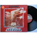 ZZ TOP - DEGUELLO - GERMANY VG / VG+ WITH INNER