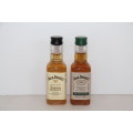 Jack Daniels Honey 50ml and Rye 50ml Mini SA Version.