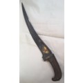 Remnant of old dagger, too interesting to throw away, length 40 cms blade 28 cms