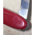Shell badge on Victorinox two blade knife