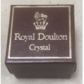 Royal Doulton crystal thimble
