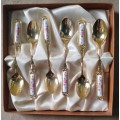 Delightful, as new, stainless steel teaspoons made in Japan sold by American Swiss