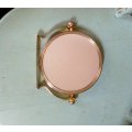 Retro vanity tilt mirror on stand magnifying/normal table top make up mirror 14 x 17 cms