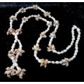 Clarke Sea Shell Necklace vintage approximate length 44 cms