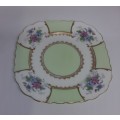 Colclough genuine bone China x 4 Side/Tea Plates England Vintage app. 16 x 16 cms