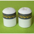 Royal  Doulton WE 1028 Salt and Pepper Shakers app. D 3 x H 4 cms England