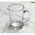 Glass Jug with thick base STUNNING app. 9 high x 9 wide