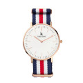 Super Stylish & Trendy: Kascade Alpha - Rose Gold Watch with a Nylon Strap