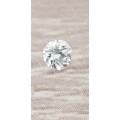 Diamond 0.06Cts 1Pcs 2.5mm GH Color SI1 Natural Loose White Diamond