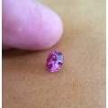 **Certified Moissanite** 1.00ct Rare Pink Moissanite Loose Stone  Color VVS1 Excellent Cut