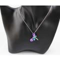 Austrian Crystal dragonfly  Pendant necklace  fashion Jewellery for woman