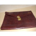 Genuine Leather Busby Document Case / Laptop case