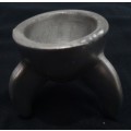 Vintage Collectable Carrol Boyes Sumo Olive Dish Original with Pewter Egg holder Unknown Brand