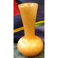 Antique Genuine Alabaster made in italy Vase (small chip on top)
