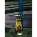 Beautiful Vintage Onyx Small Decorative Pitcher Vase
