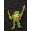 Leonardo 1989 Teenage Mutant Ninja Turtle Vintage Lapel Pin