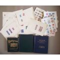 WORLD COLLECTION OF STAMPS IN 3 ALBUMS&PAGES incl BRITISH COMMONWEALTH,GERMANY -MANY MANY STAMPS !