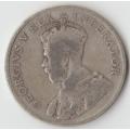 1924 UNION OF SOUTH AFRICA 2 SHILLINGS SILVER COIN