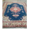A BEAUTIFUL HAND MADE PERSIAN TABRIZ 3.5 m x 2.5 m VIBRANT COLOURS.