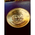 2013 KRUGER RAND 1 OUNCE .. 34 GRAMS 22ct
