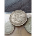 1934 UNION OF SOUTH AFRICA HALF CROWN