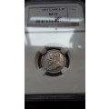 1897 ZAR 6D  GRADED  MS63  BY NGC