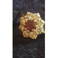 Magnificent 18ct Ruby and diamond ring.... please read