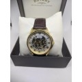 Rotary Mens Silver Tone Steel Skeleton AUTOMATIC Watch GS03862/01