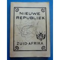 NEW REPUBLIC - NIEUWE REPUBLIEK ZUID AFRIKA - GERRIT H JONKERS