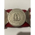 Military Gymnasium Stable Belt and Buckle