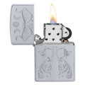 BUTTERFLY AND WOLF ZIPPO