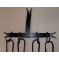 Fireplace companion tool set wall mounted 5 pieces                                fp2