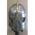 Viking chain mail helmet