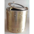 Ice bucket/wine chiller solid brass nautical port hole