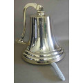 Ship bell/Church bell 38cm diameter solid brass, heavy and loud.