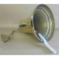 Ship bell/Church bell 38cm diameter solid brass, heavy and loud.