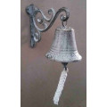 Garden cast-iron gate bell