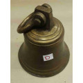 Antique Genuine solid brass ship bell 19cm