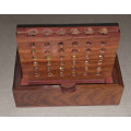 Connect 4 wood game