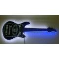 Jack Daniel`s Guitar ,illuminated wall decor.